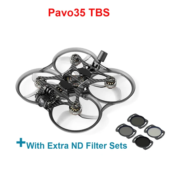 BetaFPV Pavo35 DJI Power Unit BNF TBS + extra ND filter set