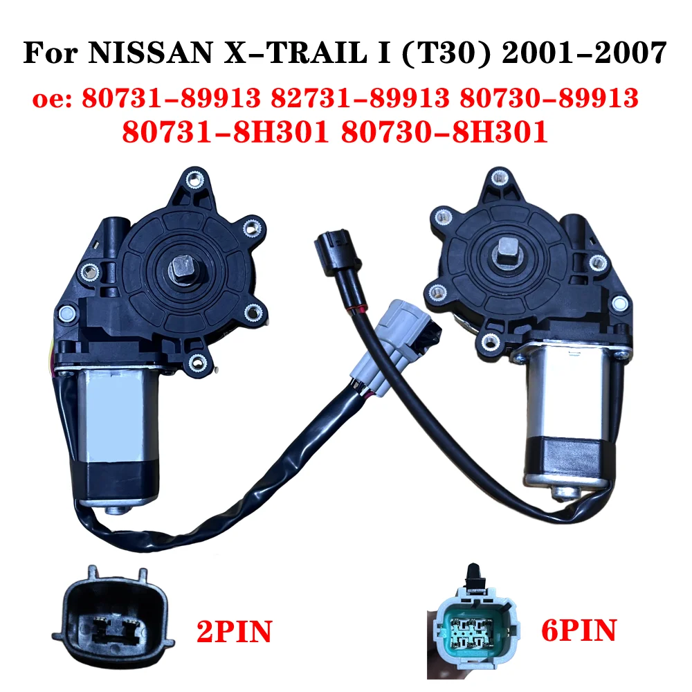 Фото Для NISSAN X-TRAIL (T30) 01-13 INFINITI QX4 Оригинальный мотор стеклоподъемника 80731-89913 80730-89913 807318h301 807308H301 №1