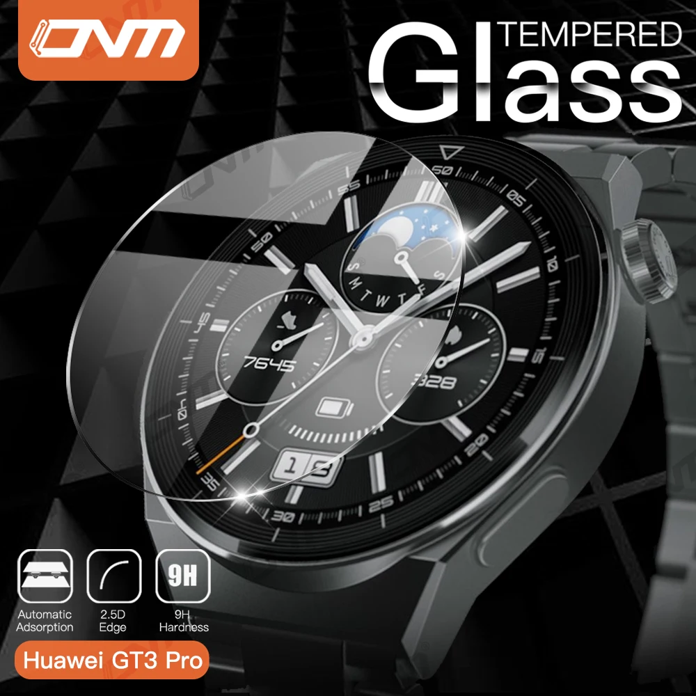 

9H Tempered Glass for Huawei Watch GT 3 Pro 42mm 43mm 46mm Screen Protector Glass Film for Huawei GT2 GT3 Pro Smart Watch
