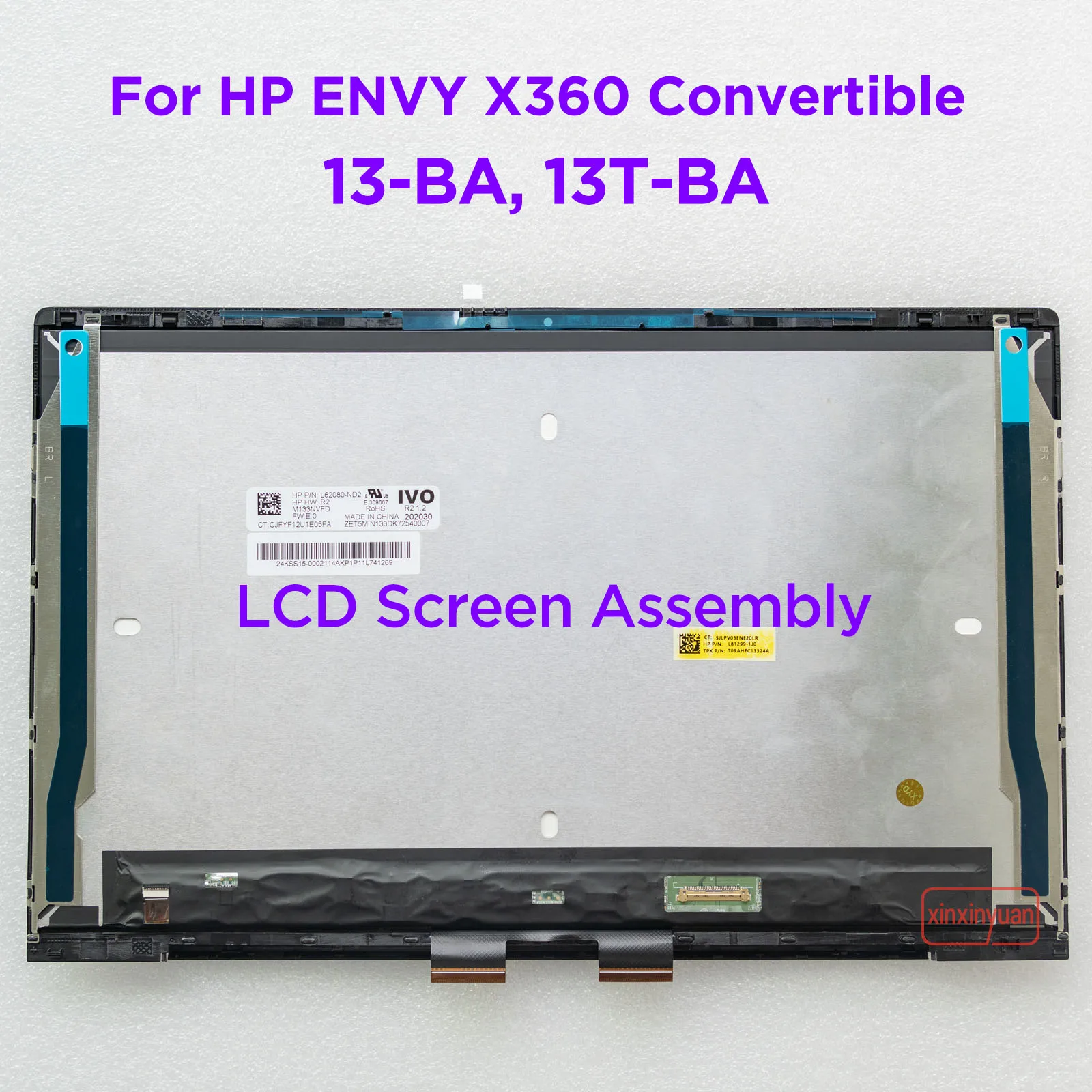 13.3 сенсорный ЖК-экран в сборе для HP ENVY X360 13-BA 13T-BA 13-BA0001UR 13-ba0059TU 13-BA0045CL 13-ba1045TX L96783 L96796-001