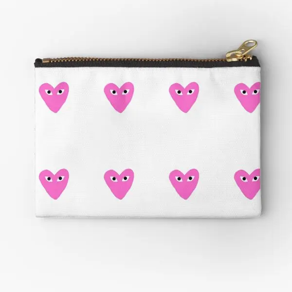 

Карманы на молнии в форме сердца в стиле преппи для женщин, косметические носки для мужчин, кошелек для маленьких ключей, мужские трусики, Чистые монеты