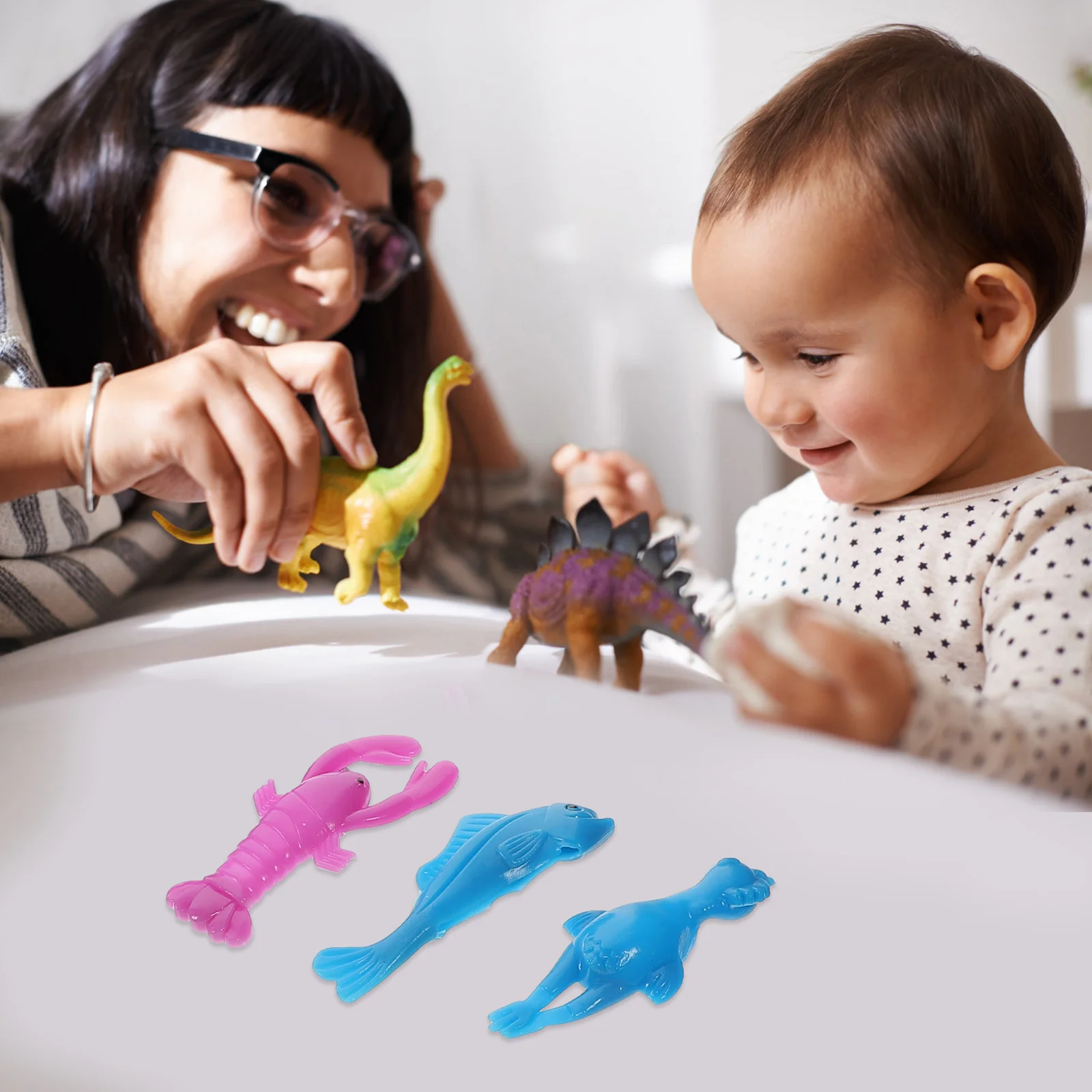 

15 шт. пальчиковая катапульта, животные, эластичные рогатки, Стрейчевые игрушки, летающие игрушки, подарок, гибкий розыгрыш для детей