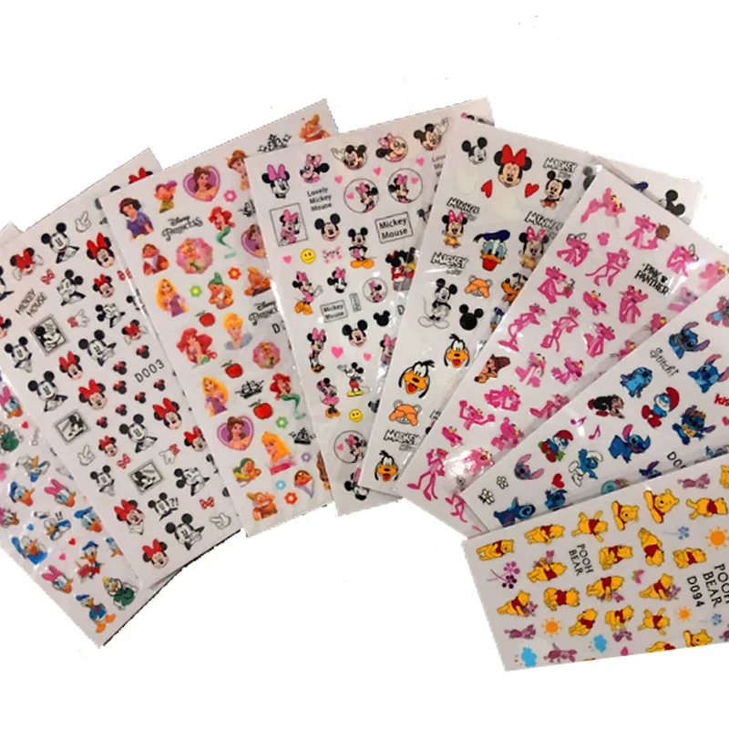 

Наклейки для ногтей мультфильм/Принцессы Диснея 2022 горячие девушки наклейки для ногтей, наклейки для ногтей Диснея s, ультратонкие наклейки...