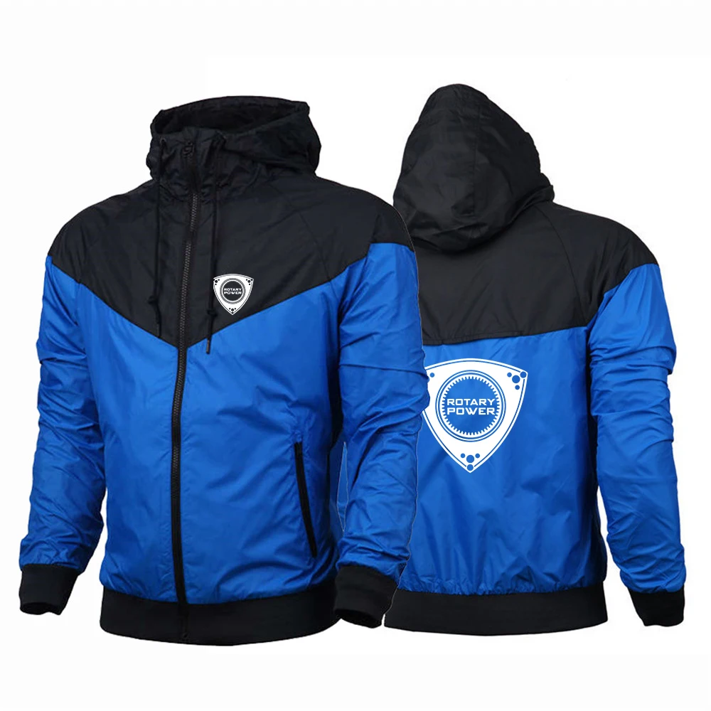 2024 новая мужская ветровка Mazda с вращающимся принтом весенне-осенняя в стиле