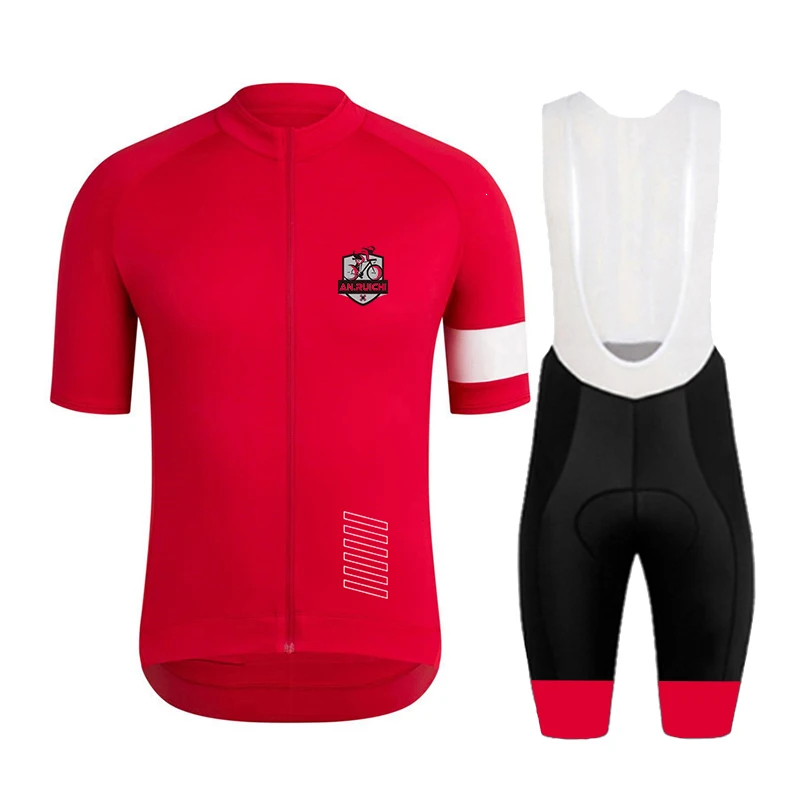 

Комплект одежды мужской для велоспорта, профессиональная одежда для езды на велосипеде, летняя дышащая одежда с коротким рукавом для горных велосипедов