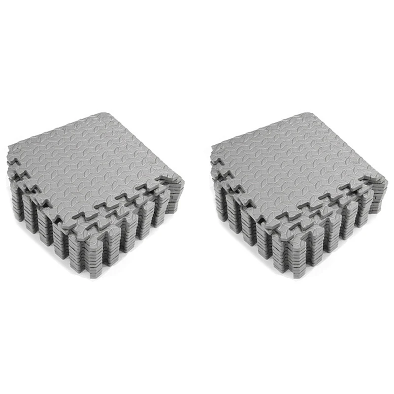 

24 шт. коврики и домашние коврики для пола в тренажерном зале, коврики для упражнений, матовые напольные коврики из пенопласта, серый напольн...