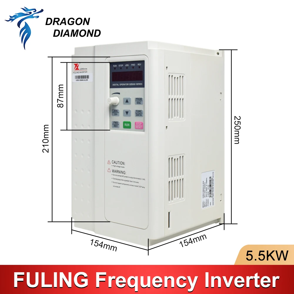 FULING 380 кВт 220 В в VFD инвертор однофазный вход и 3-фазный выходной преобразователь