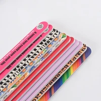 40pcs double sided grit nail files nail buffer disposable nail file manicure art tools