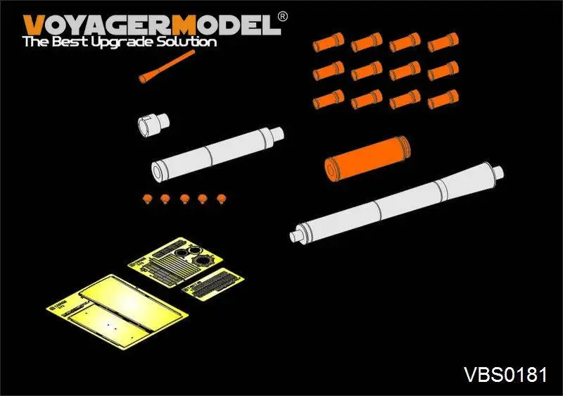 

Voyager 1/35 VBS0181 Modern Russian 125mm (2A46) Barrel (T-72 used) (GP)