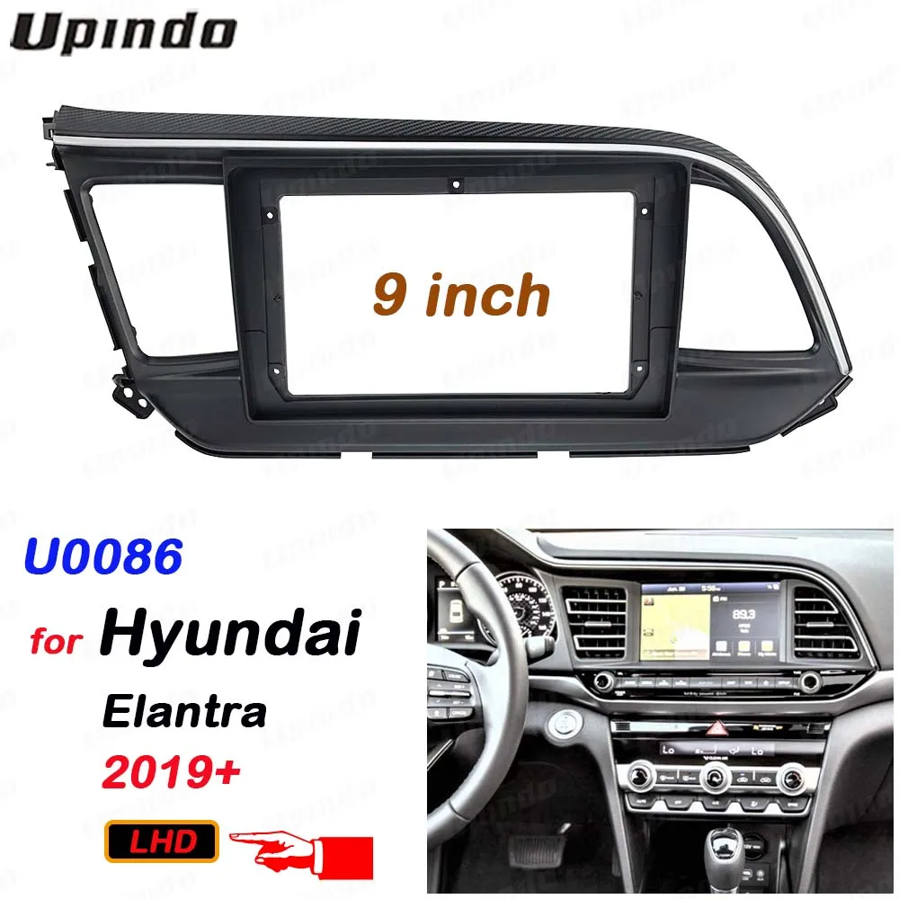 2 Din 9 дюймов Автомобильный радиоприемник установка DVD GPS Mp5 пластиковая панель