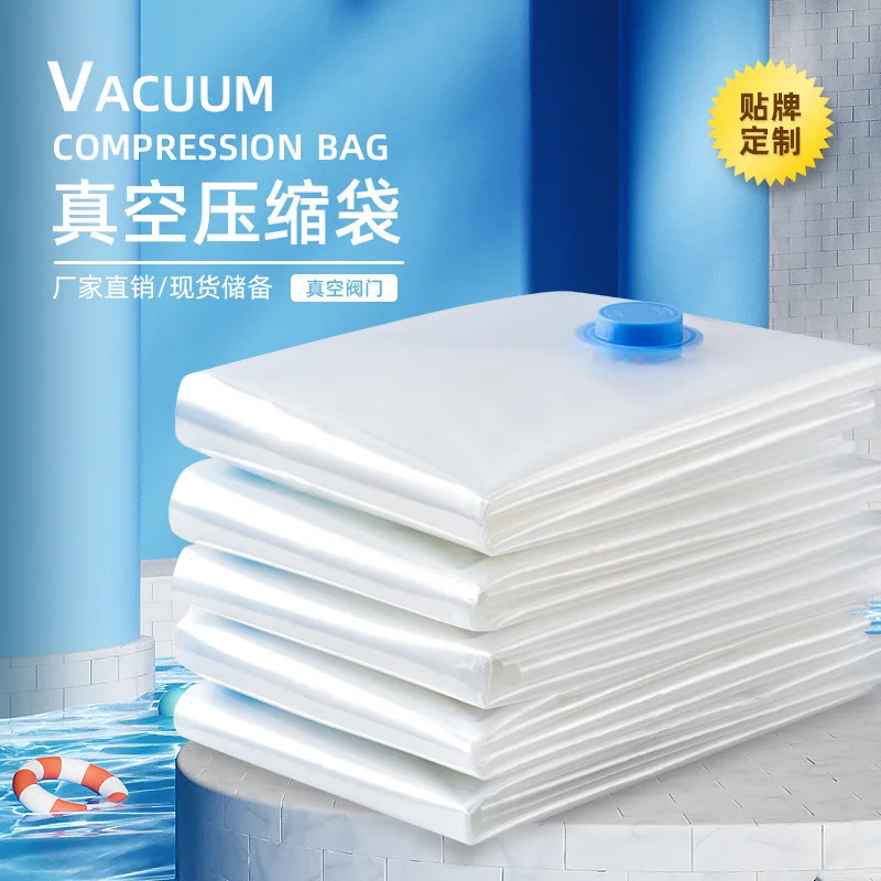 

Vacuum Storage Bags, Space Saver Bag, Vacume Pack Storage Bag for Clothes Blankets Travel Storage,Reusable Bags Double Zip Seal