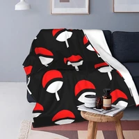 lambang uchiha japanese manga ninja blankets fleece summer akatsuki logo breathable ultra soft throw blankets for home couch