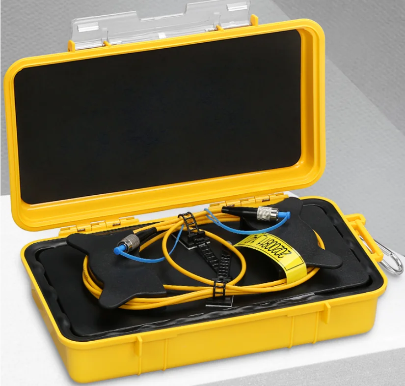 Good Quality FCUPC-FCUPC 500M 1KM 2KM SM Fiber tester FC UPC To FC UPC Fiber optic OTDR launch Cable Box Single Mode
