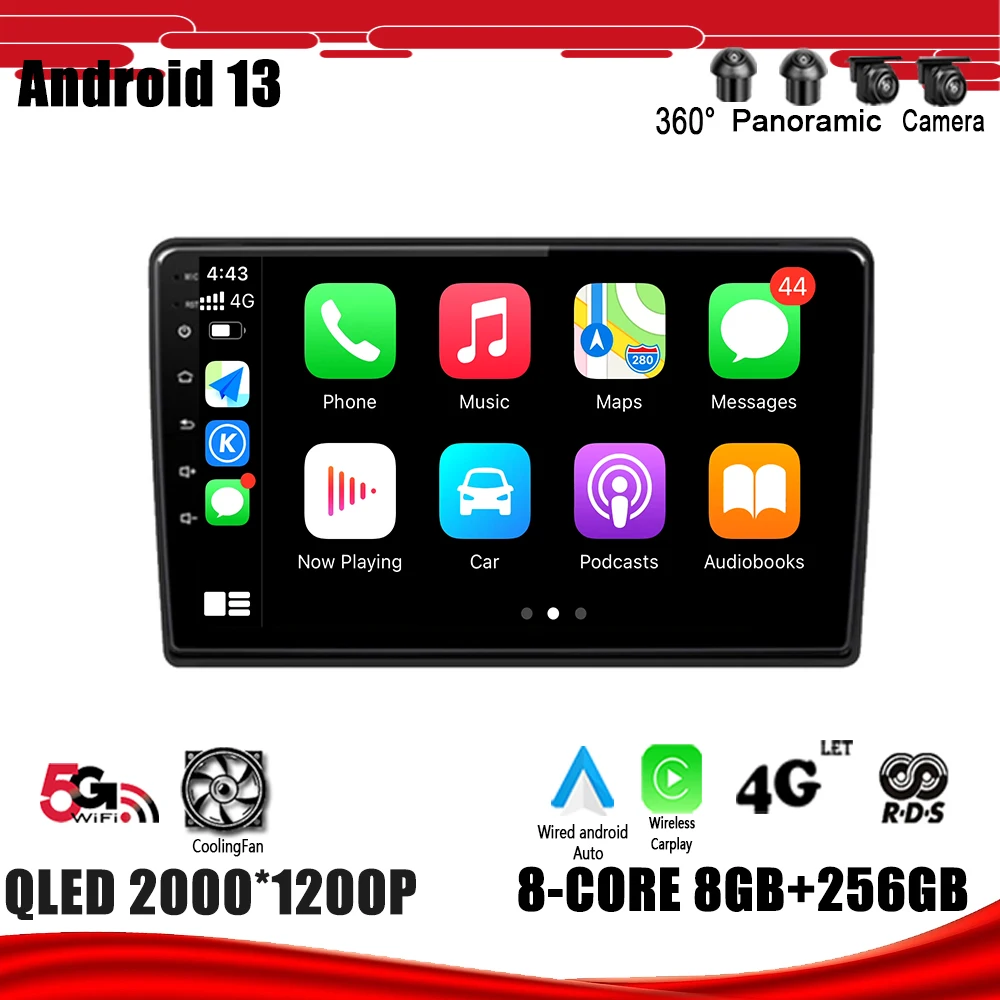 

For GAZ Gazelle Next 2013 - 2021 Android 13 Navigation GPS DSP Carplay WIFI Car Radio Multimedia Player