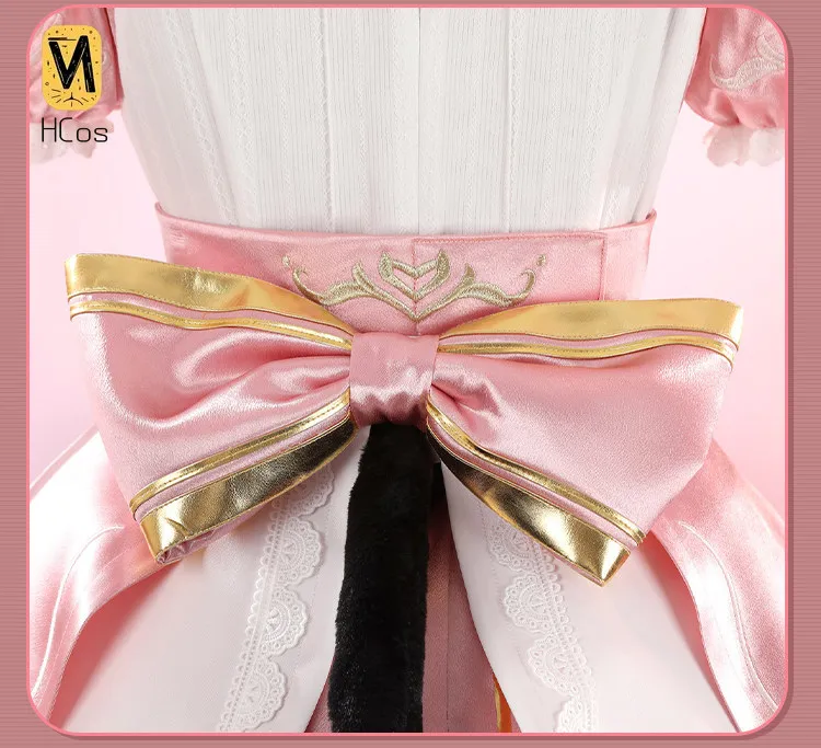 Костюм ручной работы для косплея: Overwatch Kiriko Cat Cafe Maid, женский игровой костюм, полный комплект для Хэллоуина, карнавала, вечеринки (art.: 3920dc9cdecdf) - 3920dc9cdecdf