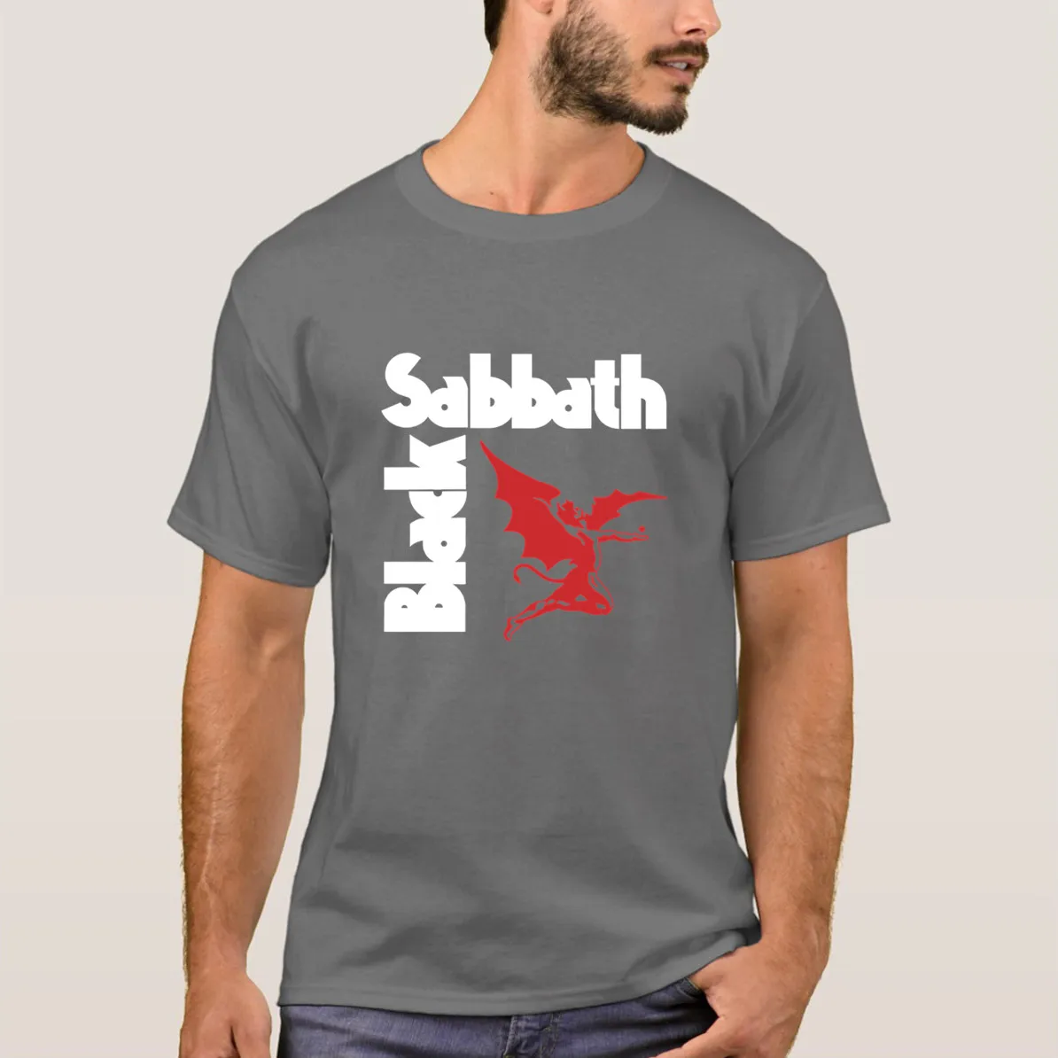 Тяжелый металл рок-группы черная футболка и Sabbath 2020 Новейшая летняя мужская