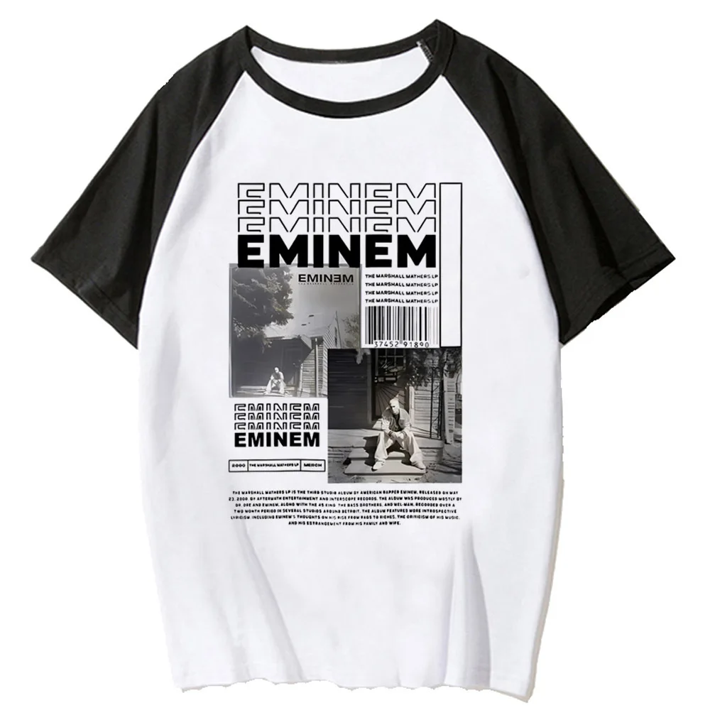 Топ Eminem женский эластичный топ с рисунком аниме для девочек манга y2k японская