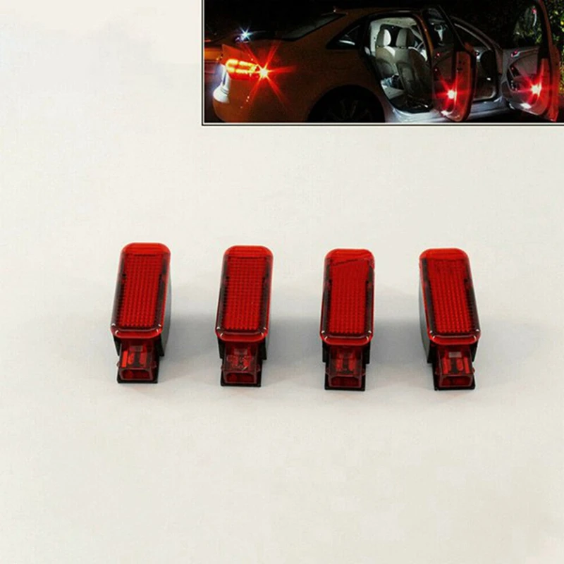 4CPS Car Halogen Door Panel Warning Lights Lamp for A3 A4 S4 A5 A6 C7 A7 A8 Q3 Q5 Q7 TT R8 RS3 RS4 8KD947411 8KD947415C |