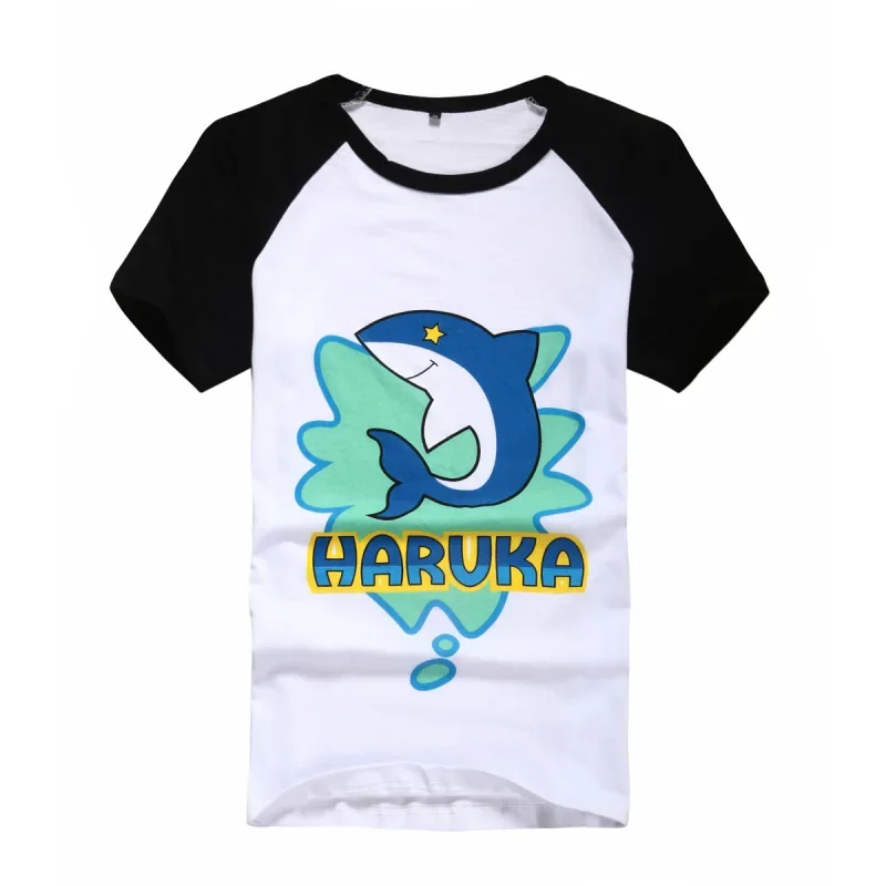 Футболка для косплея Iwatobi Makoto Tachibana аниме старшая школа Nagisa Hazuki бесплатная