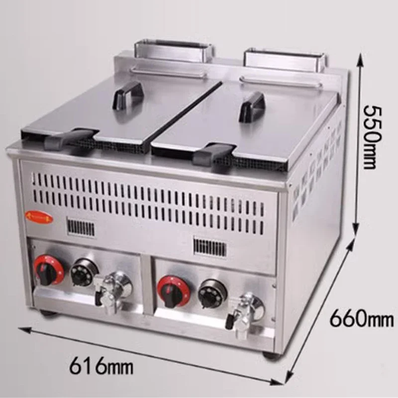 QM-71A/QM-72A Кухонное оборудование Электрическая фритюрница на столешнице Машина для