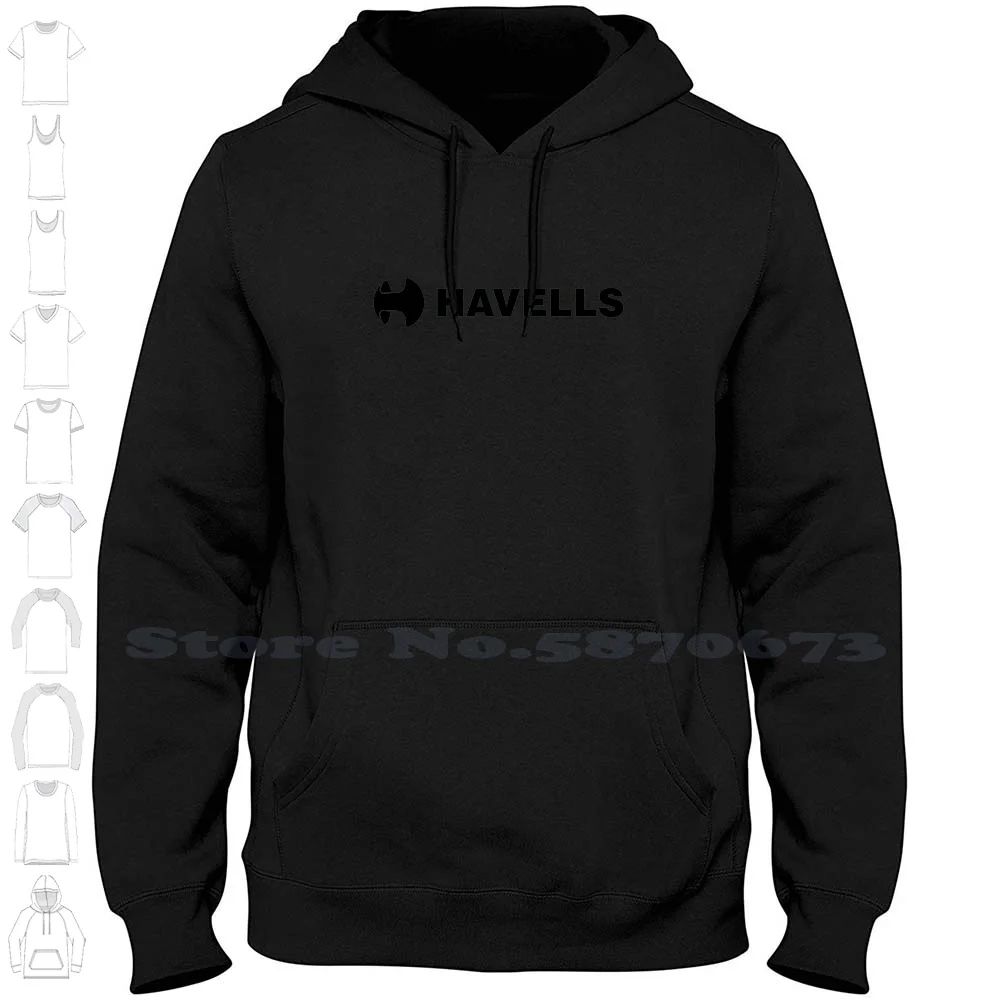 

Havells Logo Unisex Clothing 2023 Sweatshirt Printed Brand Logo Graphic Hoodie