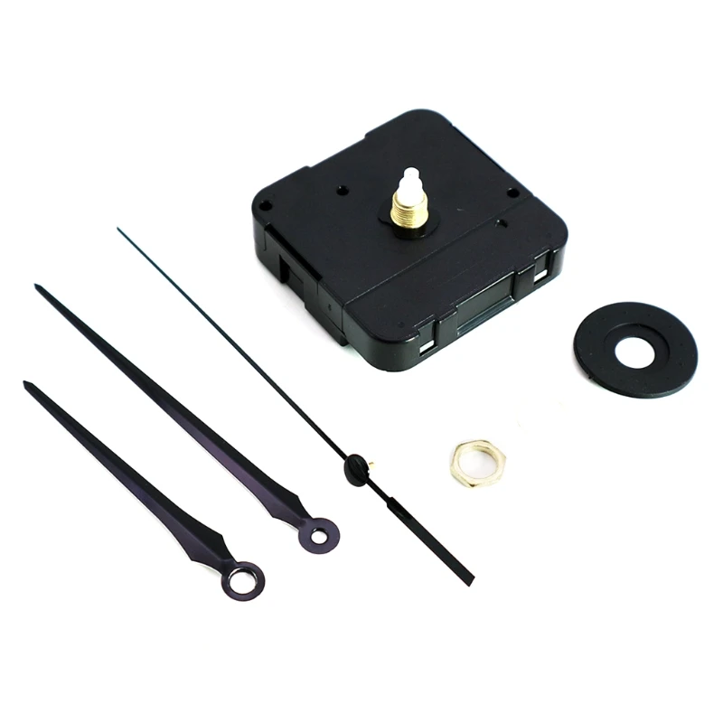 Quartz Clock Movement with Hands Shaft Length 0.57'' Thread Height 0.26 Inches |