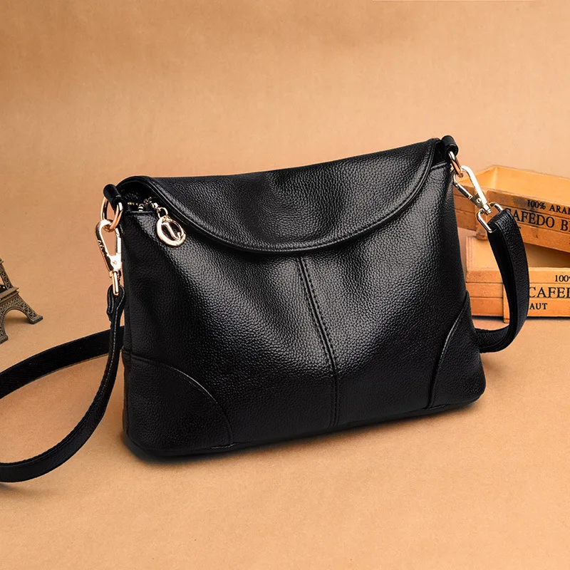 

Bag girl's new fashion slung shoulder lady bag bags middle-aged mother soft small square bag