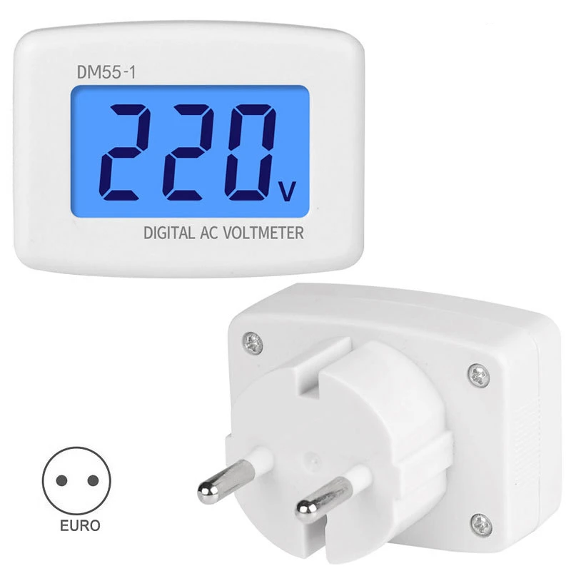 

GOOGZON Цифровой вольтметр 110В 220В