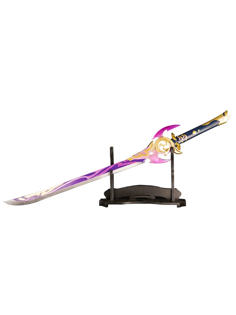 

Game Genshin Impact Kamisato Ayaka Sword Mistsplitter Reforged Weapons Halloween Christmas Fancy Party Costumes Accessories
