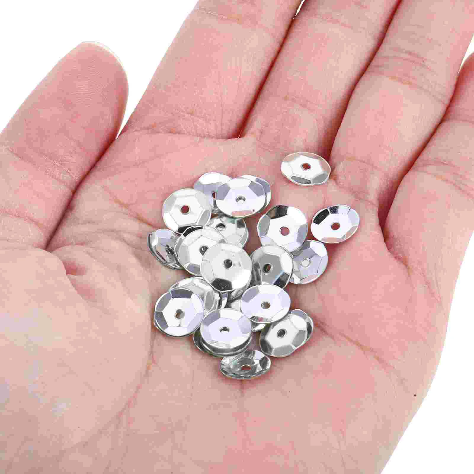 800 шт. круглые изогнутые блестки для шитья свободные рукоделия вышивки блестящие