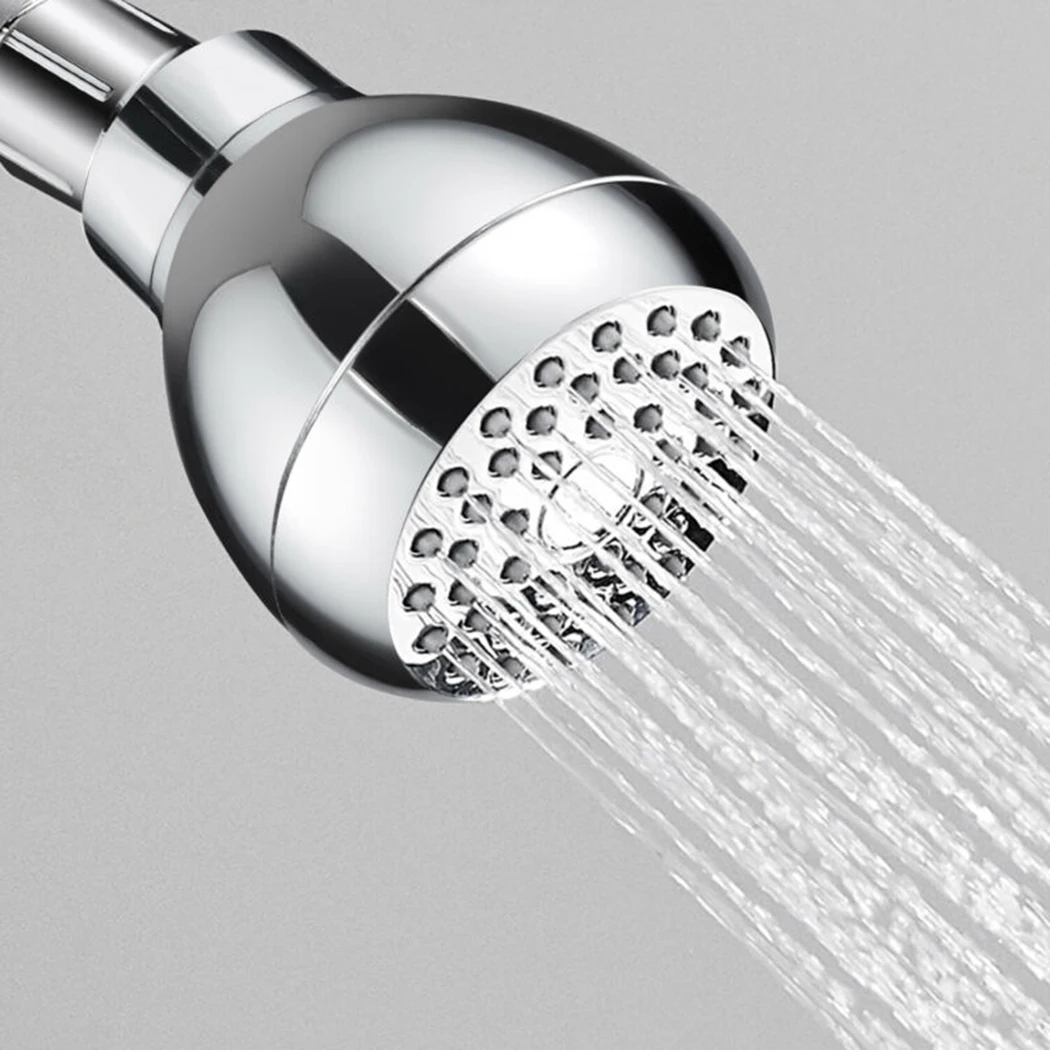 Душевая насадка высокого давления с фиксированной хромированной отделкой