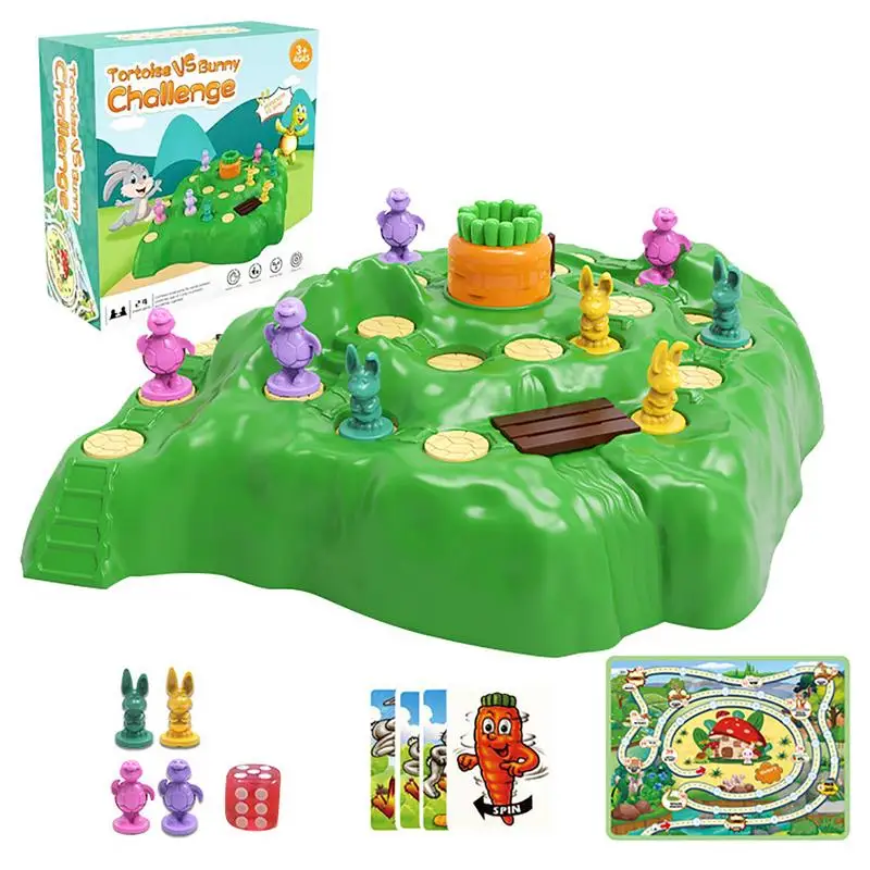 Toy Children's Tortoise And Rabbit Race Toy Educational Board Game Toy Elaborately Crafted Gifts