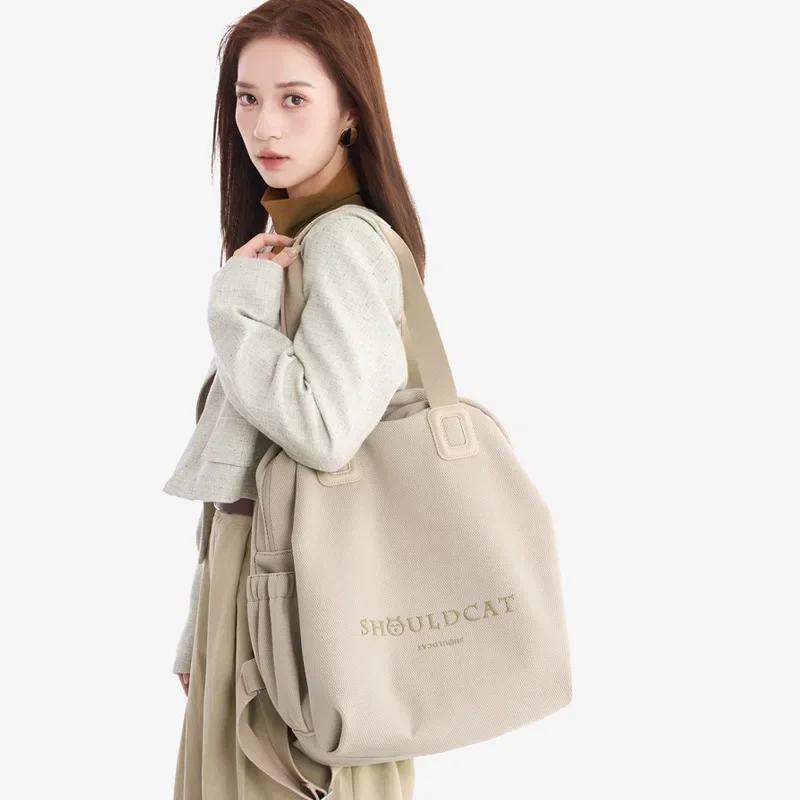 Модная модная женская сумка большой вместимости с двойным плечомНовое