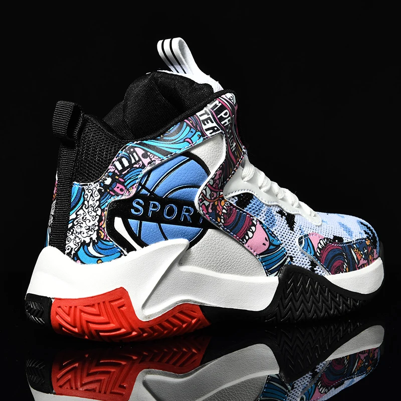 Детская брендовая спортивная обувь Высококачественная Баскетбольная для