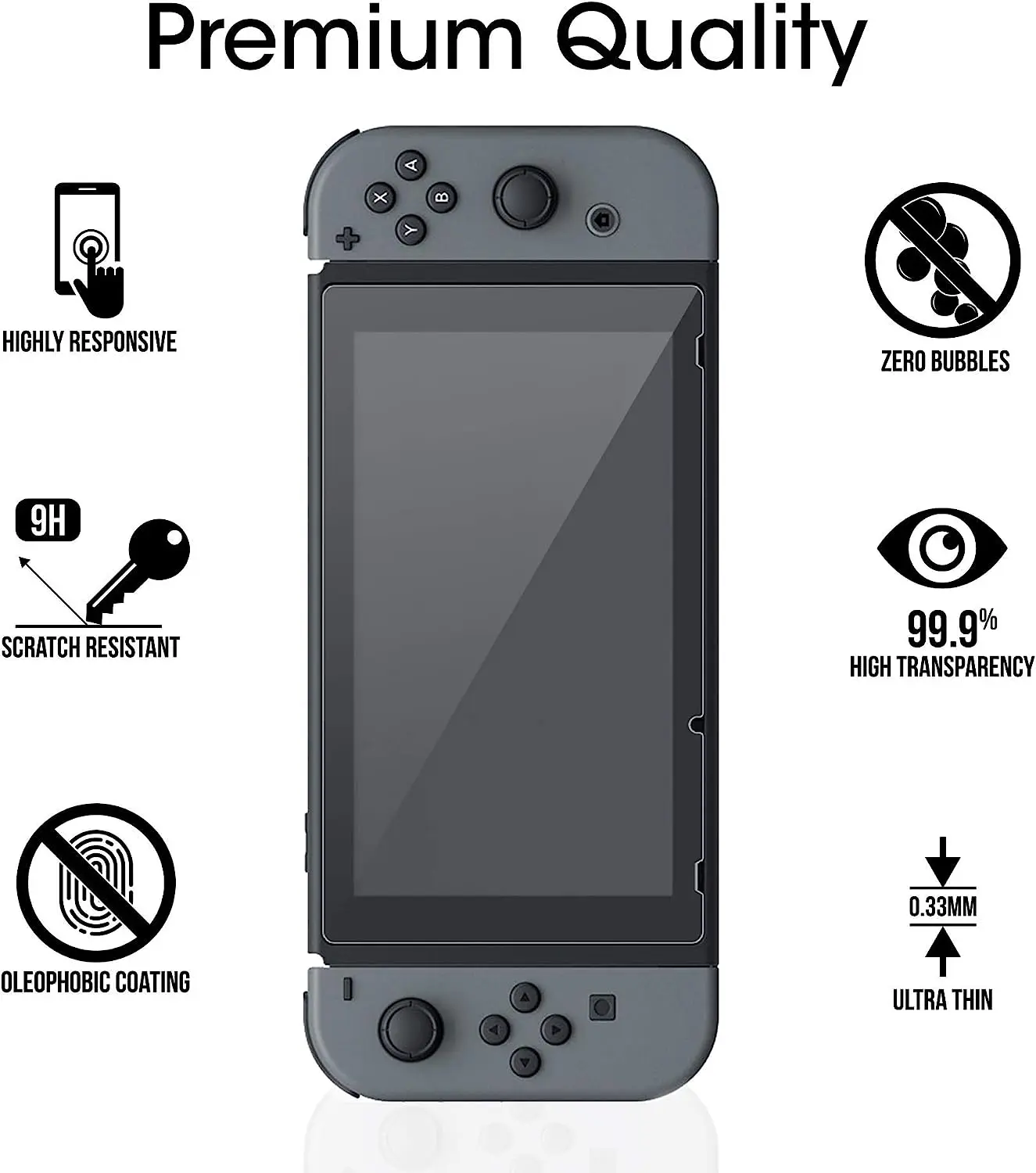 Фото 1-3 упаковки защитное закаленное стекло для Nintendo Switch OLED экран Защитная пленка для Nintendos Switch Lite NS стеклянные аксессуары №2