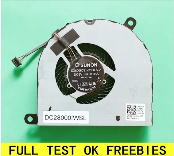 Вентилятор охлаждения процессора ноутбука для Dell Latitude E5480 L5480 E5490 EG50050S1-CB00-CB20-S9A P5F39 CN-0P5F39 on.