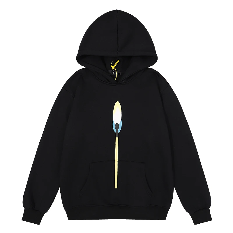 

Свитшот в стиле ретро Харадзюку, флисовый свитшот в стиле Канье, 2 цвета, пенопласт, для мужчин и женщин, уличная мода, Свободные повседневные...