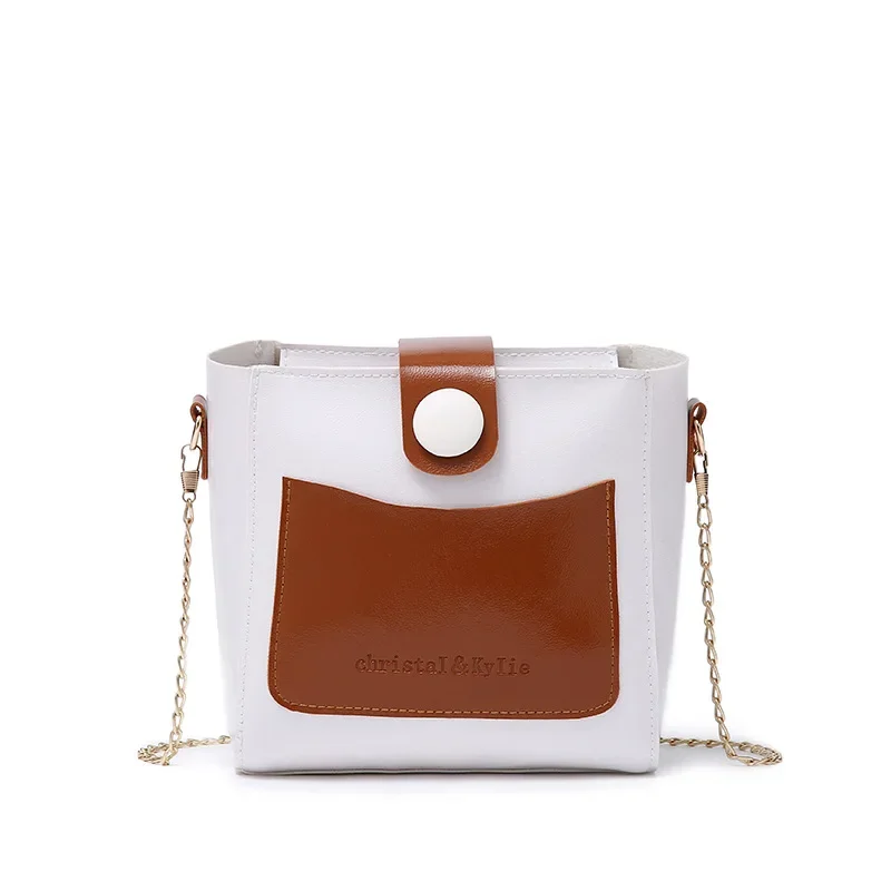 Сумка-мешок новинка 2022 сумка-тоут квадратная сумка на плечо цепочке через модная