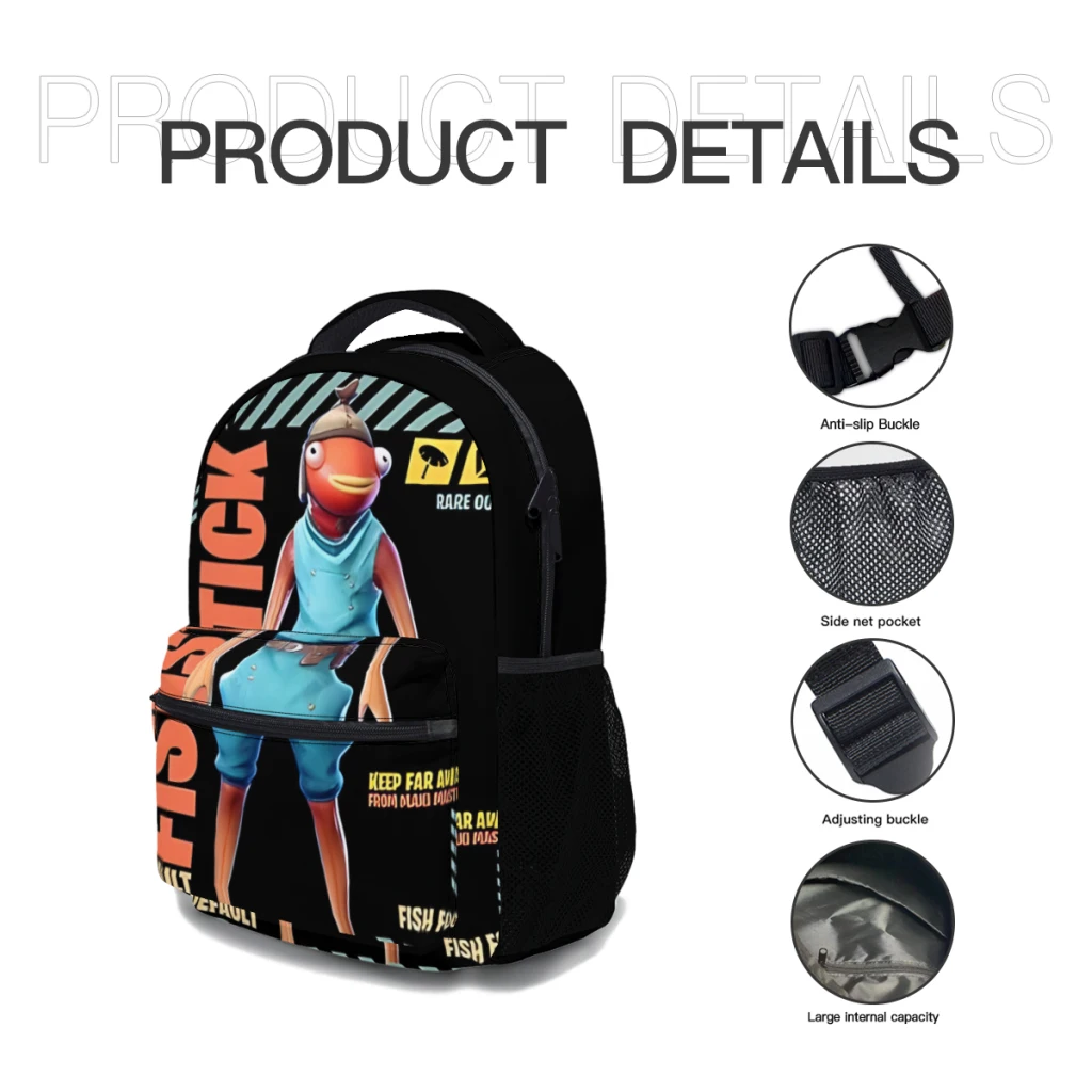 Новый модный рюкзак-рыбка от maki master сумка большой вместимости трендовая для книг