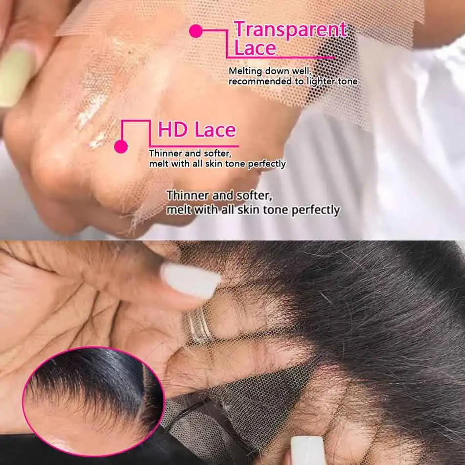 Парик женский фронтальный с глубокой волной 30/34 дюйма 13x4