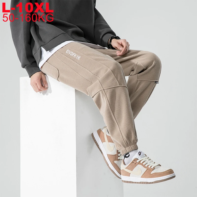 

Large Size 160kg 10xl 9xl 8xl Men Joggers Oversized Sports Sweapants Trousers Male Casual Men's Sweat Pants Sportswear Jogging