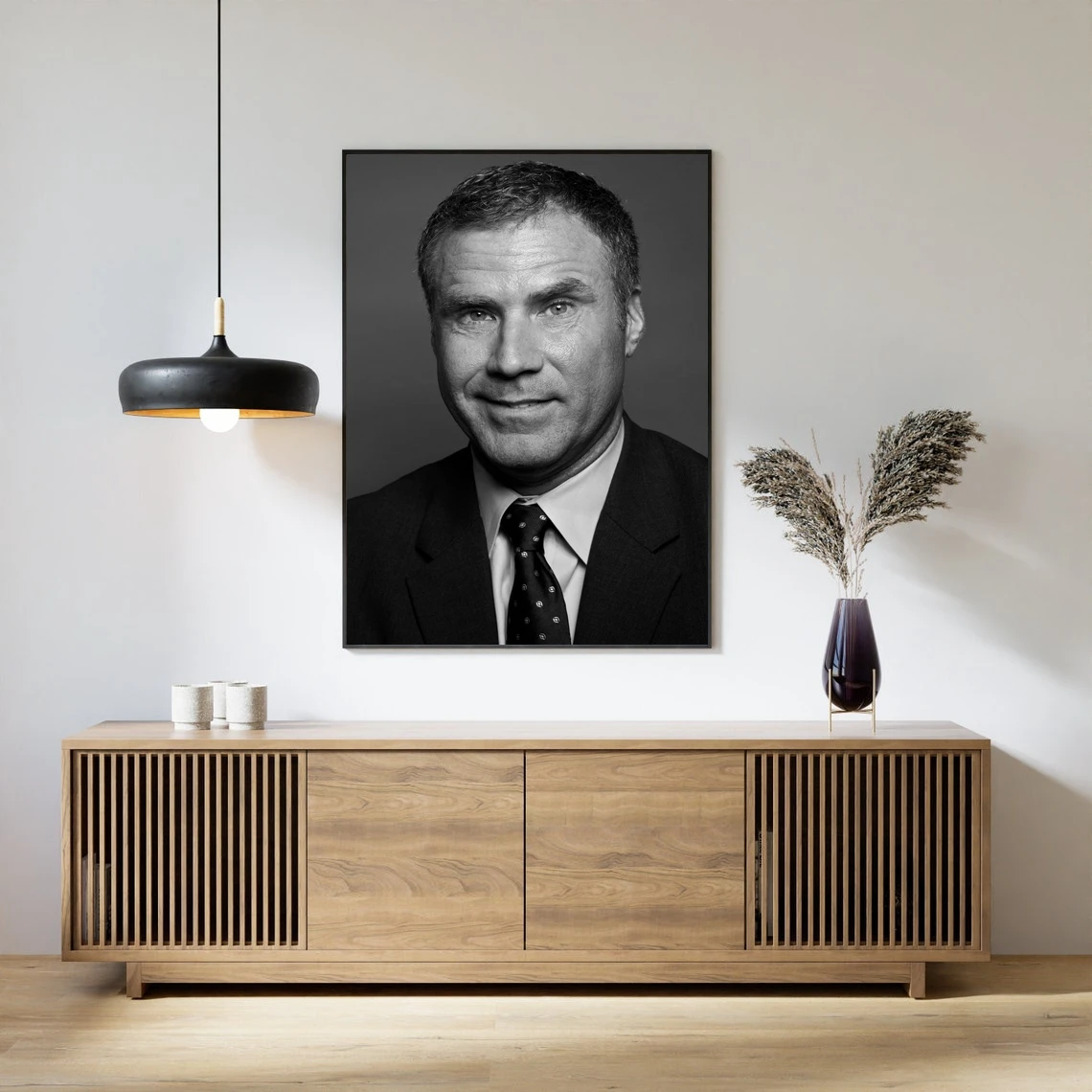 

Will Ferrell Poster Star Actor Photo Print Apartment Decor Home Wall Painting (Unframed)