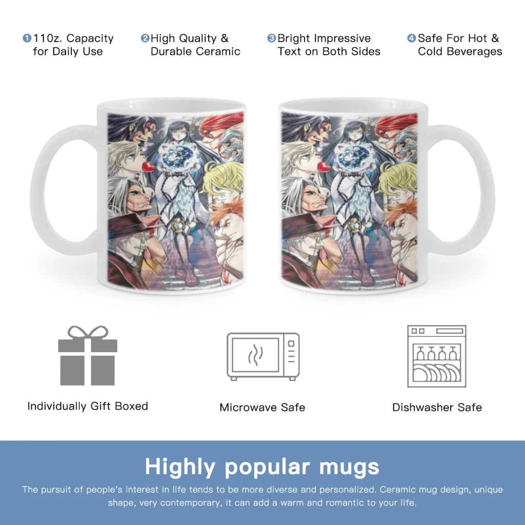 Запись Ragnarok аниме кофейная молочная чашка мокко кружка оригинальные кружки 11