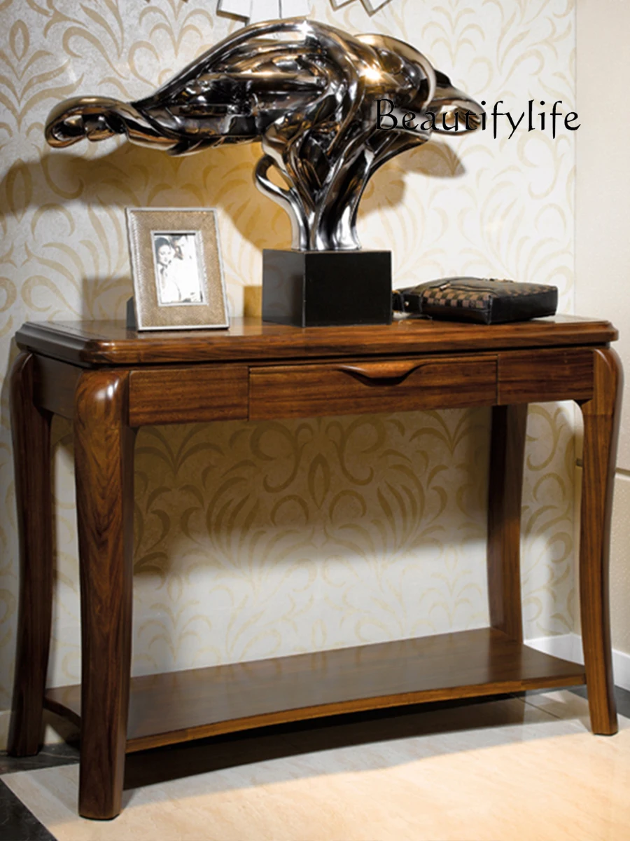 Новые деревянные консольные столы в китайском стиле Ugyen из массива дерева