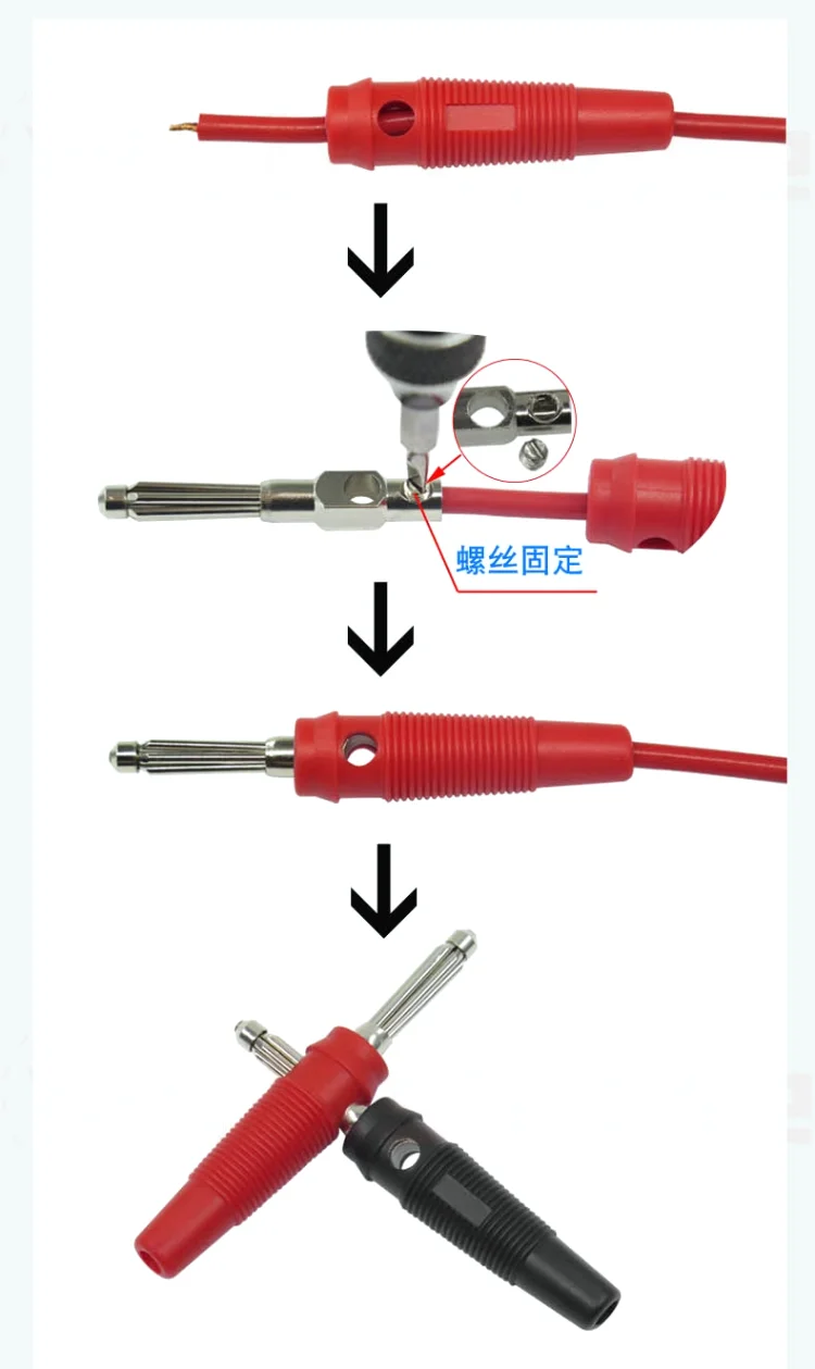 5 шт. 4 мм 32A Высокоточный паяльный винт боковой Штабелируемый разъем типа банан