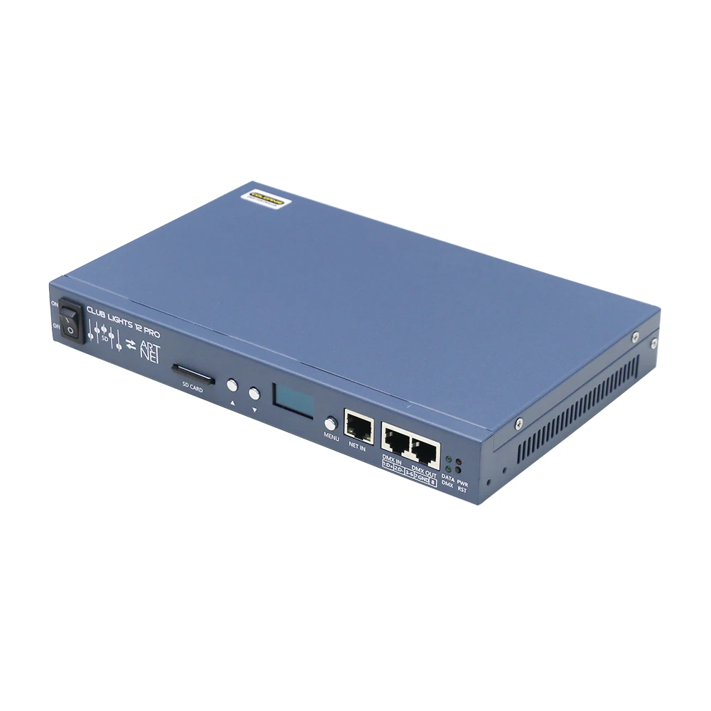 Фото Новый декодер ArtNet, разрешение/Jinx к SPI и DMX WS2812 WS2815 DMX512, триггерный SD-плеер, контроллер освещения KTV с эффектом записи Madrix №5