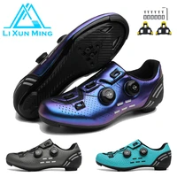 mountain bike shoes men new mtb cycling sneakers professional women fashion outdoor road self locking bicycle cleat shoes unisex