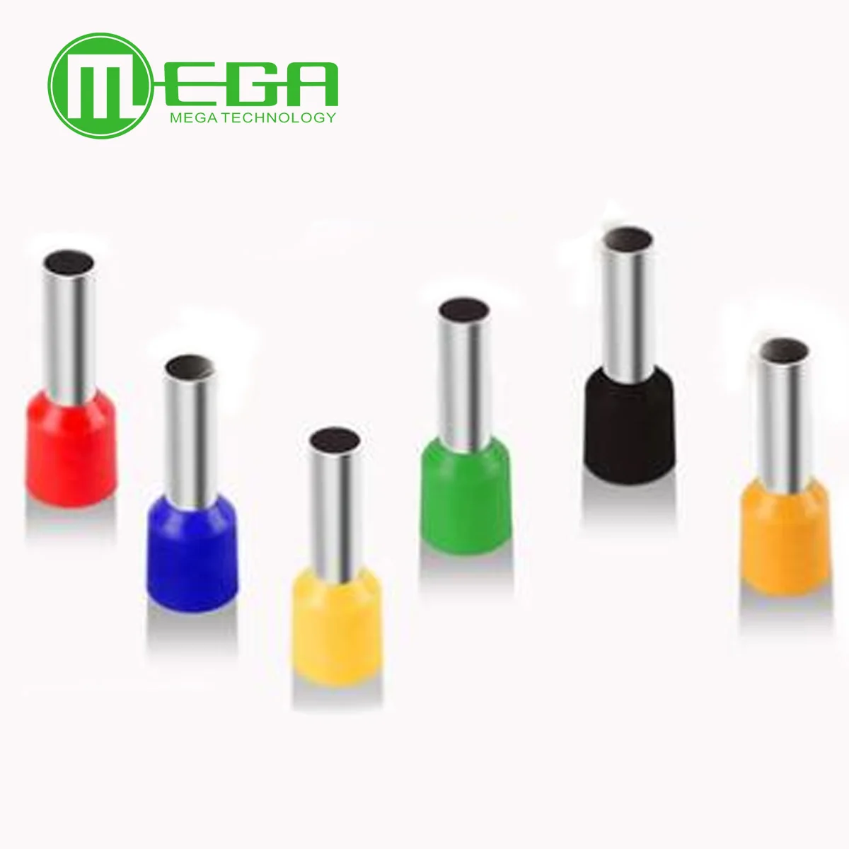 

Изолированные наконечники, обжимные клеммы, холоднопрессованные изолированные клеммы VE0508 VE7508 VE1008 VE1508 VE2508, 50 шт.