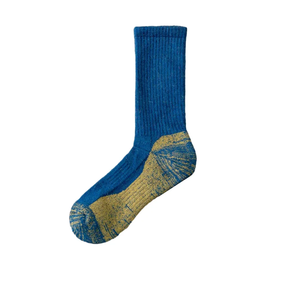 Wool socks men's socks warm terry sports socks ski stockings plus velvet padded cashmere socks in winter