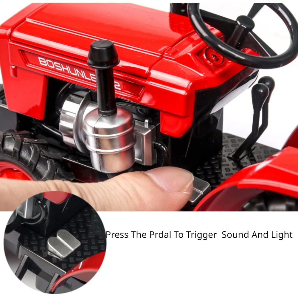 Масштабная модель сельскохозяйственного трактора